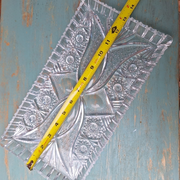 Vintage Lucite Tray MCM Vanity Platter Mid Century Modern Clear Acrylic Plastic - Picture 8 of 16